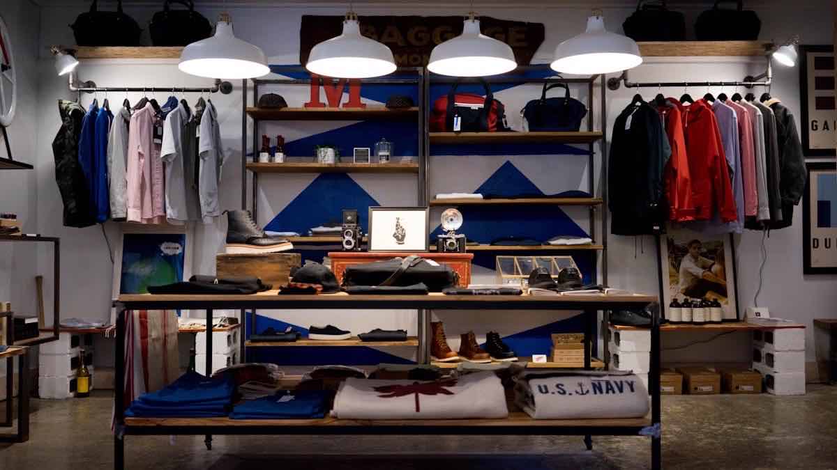 Independent retail storefront representing a business record in a Maps export